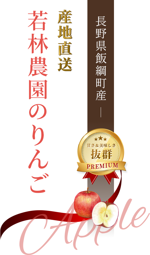 長野県飯綱町産 産地直送若林農園のりんご